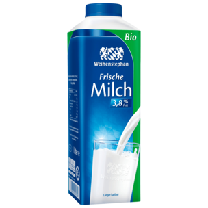 Weihenstephan Bio-Frischmilch 3,8% 1l